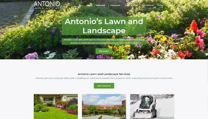 Antonio Lawn and Landscape website thumbnail